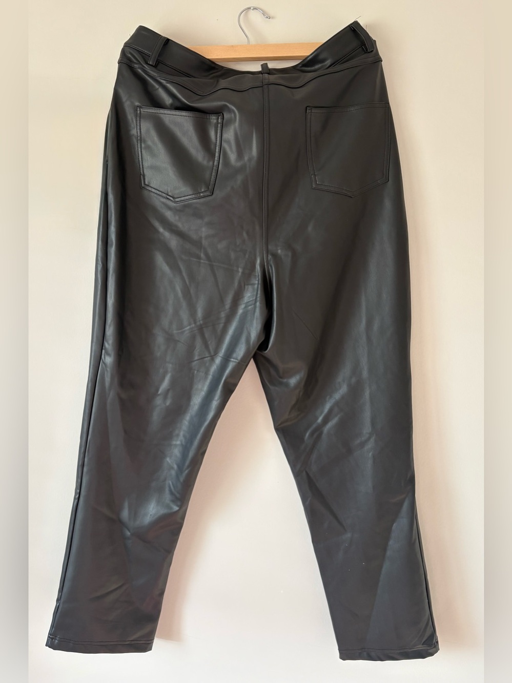 DesignLab Pleather Pants - Picture 2 of 5